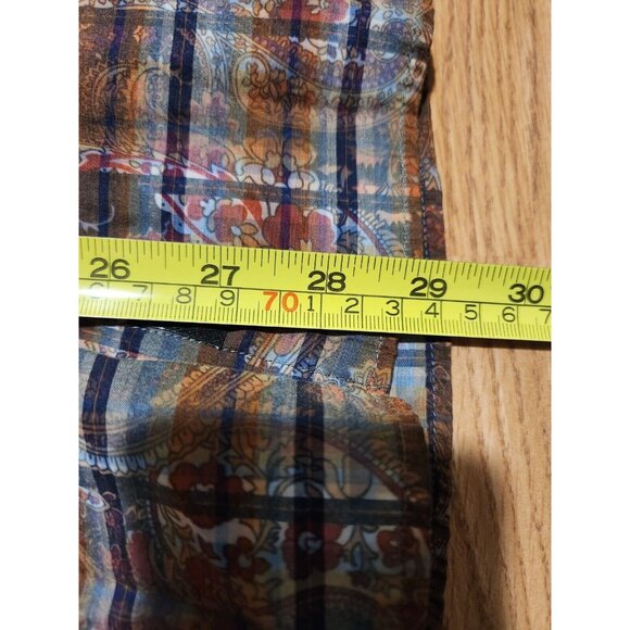 7 Downie St Men Dress Shirt Size 3 Long Sleeves - Picture 9 of 9